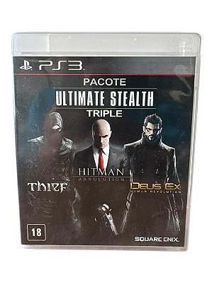 Ultimate Stealth Triple PS3 Mídia Física (Usado)