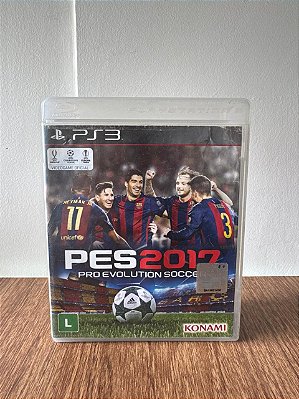 Pro Evolution Soccer - PES 2017 PS3 Mídia Física (Usado)