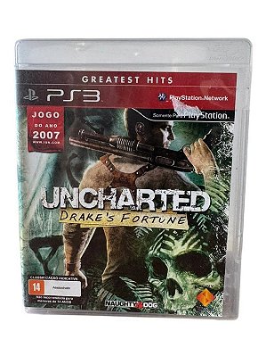 Uncharted Drake's Fortune GH PS3 Mídia Física (Usado)