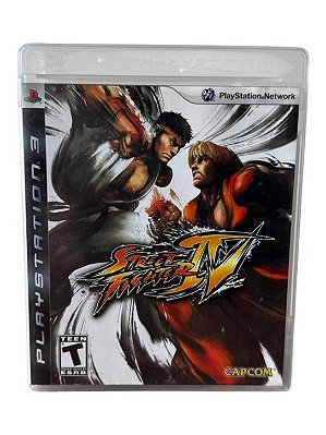 Street Fighter IV PS3 Mídia Física (Usado)