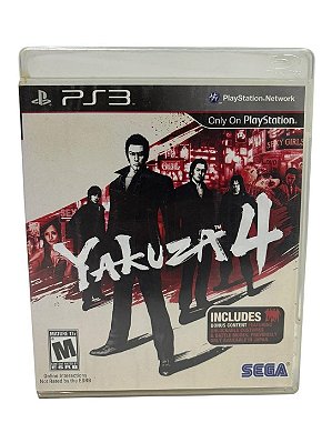 Yakuza 4 PS3 Mídia Física (Usado)
