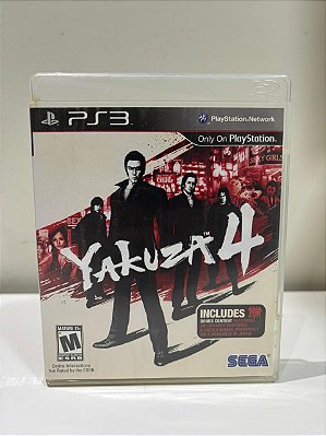 Yakuza 4 PS3 Mídia Física (Usado)