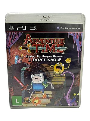 Adventure Time Explore The Dungeon Because I Don't Know PS3 Mídia Física (Usado)