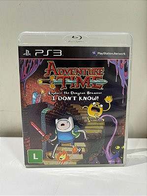 Adventure Time Explore The Dungeon Because I Don't Know PS3 Mídia Física (Usado)