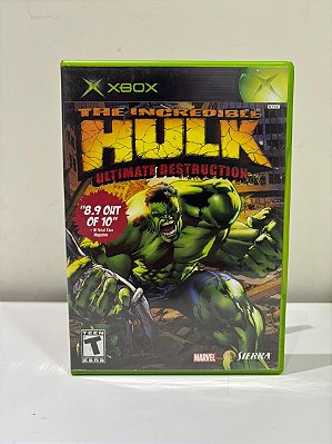 The Incredible Hulk Ultimate Destruction Xbox Classic Americano Original (Usado)