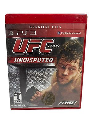 UFC 2009 Undisputed GH PS3 Mídia Física (Usado)