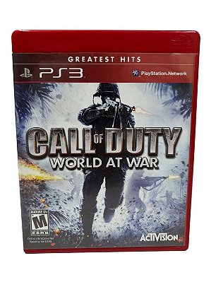 Call Of Duty World At War GH PS3 Mídia Física (Usado)