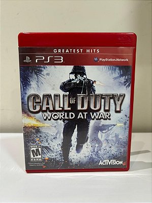 Call Of Duty World At War GH PS3 Mídia Física (Usado)