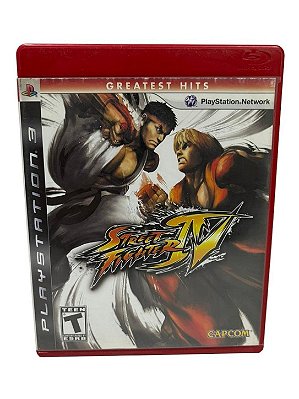 Street Fighter IV GH PS3 Mídia Física (Usado)