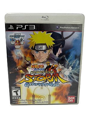 Naruto Shippuden Ultimate Ninja Storm Generations PS3 Mídia Física (Usado)