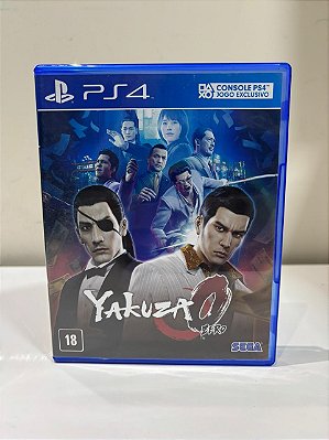 Yakuza 0 Zero PS4 Mídia Física (Usado)