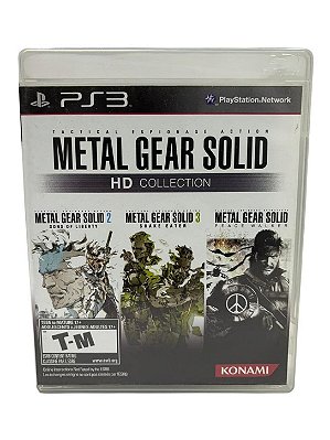 Metal Gear Solid HD Collection PS3 Mídia Física (Usado)