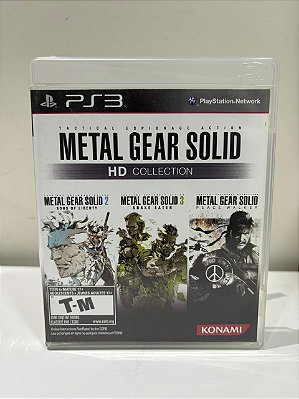 Metal Gear Solid HD Collection PS3 Mídia Física (Usado)