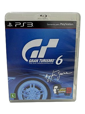 Gran Tuursmo 6 The Real Driving Simulator PS3 Mídia Física (Usado)