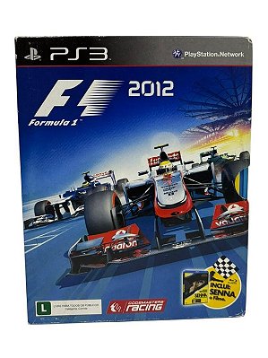 Formula 1 2012 + Senna O Filme PS3 Mídia Física (Usado)