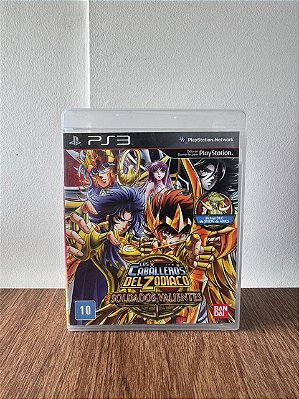 Os Cavaleiros Dos Zodíacos Soldados Valentes PS3 Mídia Física (Usado)