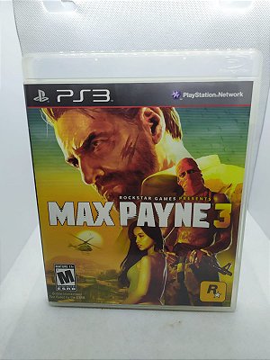 Max Payne 3 PS3 Midia Fisica (Usado)
