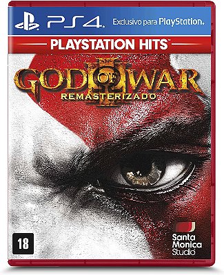 God Of War 3 Remasterizado Playstation Hits PS4 Mídia Física Lacrado