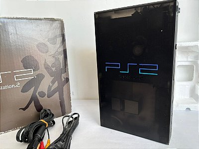 Console Playstation 2 Fat Zen Black Japonês SCPH-37000 - PS2 FAT