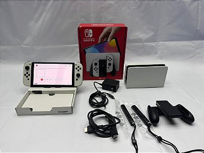 Console Nintendo Switch oled Branco (Usado)