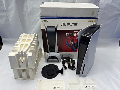 Console Playstation 5 825gb CFI-1214 - PS5 Fat Leitor (Usado)