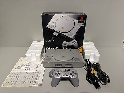 Console Playstation 1 Americano Launch Edition SCPH-1001 - PS1 FAT