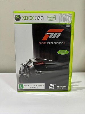 Forza Motorsport 3 Xbox 360 Mídia Física (Usado)