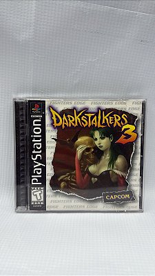 Darkstalkers 3 PS1 Original Americano (Usado)