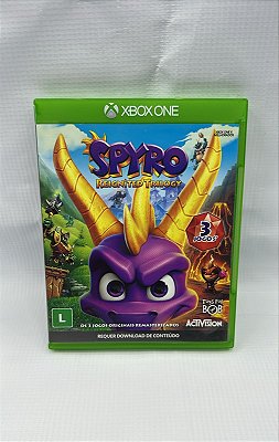Spyro Reignited Trilogy  Xbox One Mídia Física (Usado)