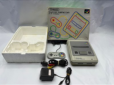 Console Nintendo Super Famicom - SNES Japonês