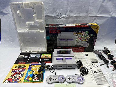 Console Super Nintendo - Super Nes Mario Set - SNES