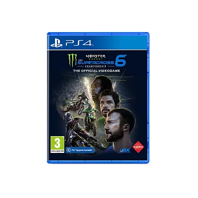 Supercross 6 Champion Ship The Official Video Game PS4 Mídia Física Lacrado