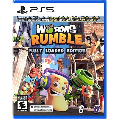 Worms Rumble Fully Loaded Edition PS5 Mídia Física Lacrado