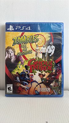 Zombies Ate My Neighbors + Ghoul Patrol Ps4 Mídia Física Lacrado