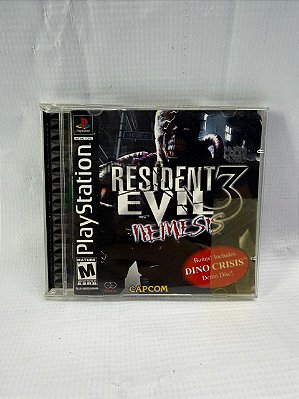 Resident Evil 3 Nemesis + Bonus PS1 Original Americano (Usado)