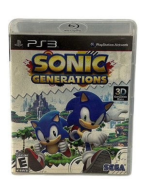 Sonic Generations Ps3 Mídia Física (Usado)