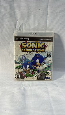 Sonic Generations Ps3 Mídia Física (Usado)