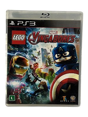 Lego Marvel Vingadores Ps3 Mídia Física (Usado)