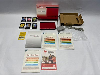 Console Nintendo 3DS XL Red Black - 3DS XL