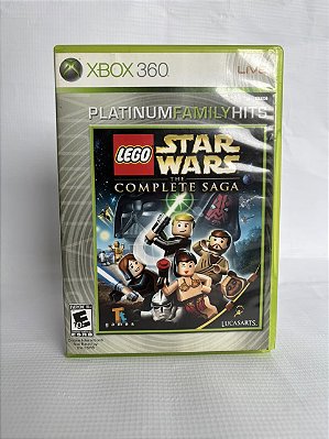 Lego Star Wars The Complete Saga Platinum Xbox 360 Mídia Física (Usado)