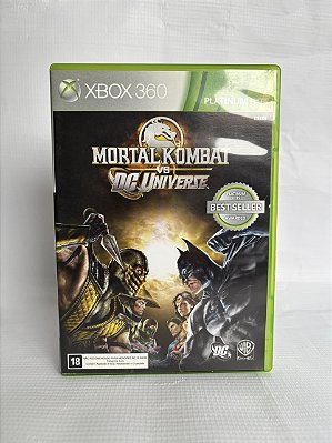 Mortal Kombat Vs Dg Universe Platinum Xbox 360 Mídia Física (Usado)