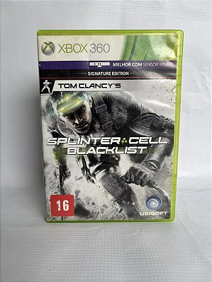 Tom Clancys Slinter Cell Blacklist Xbox 360 Mídia Física (Usado)