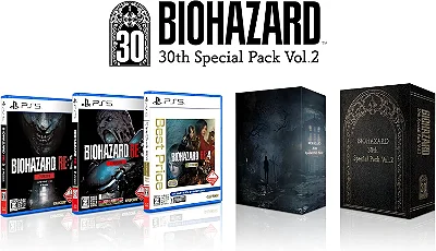 Biohazard 30th Special Pack Vol 2 PS5 Mídia Física Lacrado