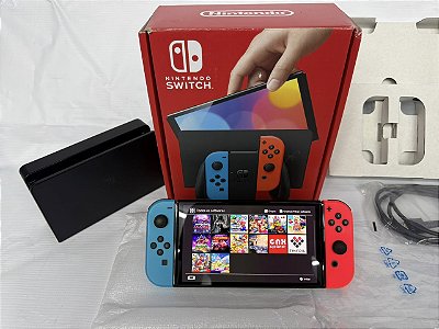 Console Nintendo Switch Oled Desblo 128gb - Switch Oled