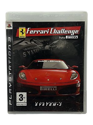 Ferrari Challenge Trofeo Pirelli PS3 Mídia Física (Usado)