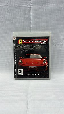 Ferrari Challenge Trofeo Pirelli PS3 Mídia Física (Usado)