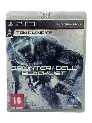 Tom Clancy Splintter Cell Blacklist PS3 Mídia Física (Usado)