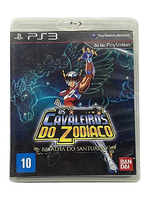 Os Cavaleiros Dos Zodiaco Batalha Do Santuario PS3 Mídia Física (Usado)