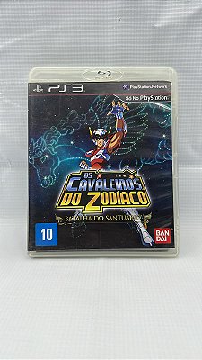 Os Cavaleiros Dos Zodiaco Batalha Do Santuario PS3 Mídia Física (Usado)