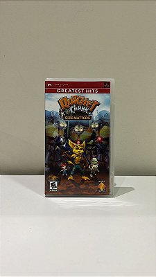 Ratchet E Clank Size Matters Greatest Hits PSP Mídia Física (Usado)